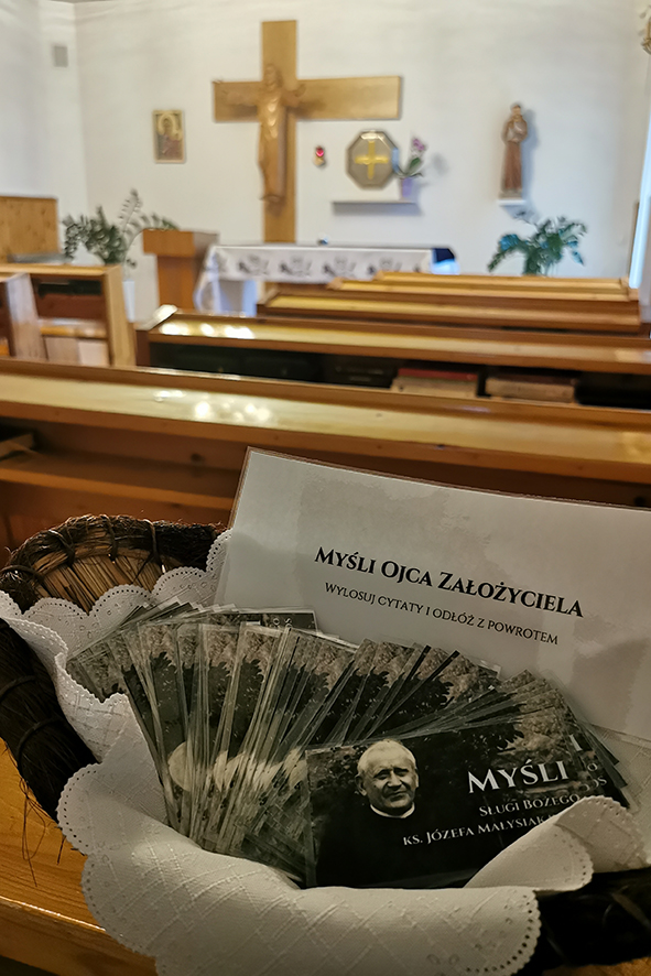 OBCHODY JUBILEUSZU URODZIN OJCA ZAŁOŻYCIELA Ojciec Założyciel OBCHODY JUBILEUSZU URODZIN OJCA ZAŁOŻYCIELA Ojciec Założyciel