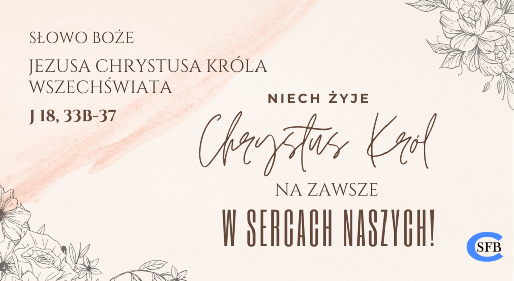 Jezusa Chrystusa Króla Wszechświata. Betanki.