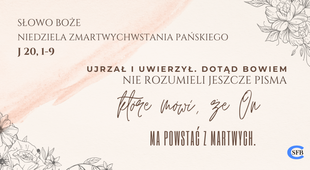 Niedziela Zmartwychwstania Pańskiego Betania Młodym Niedziela zmartwychwstania