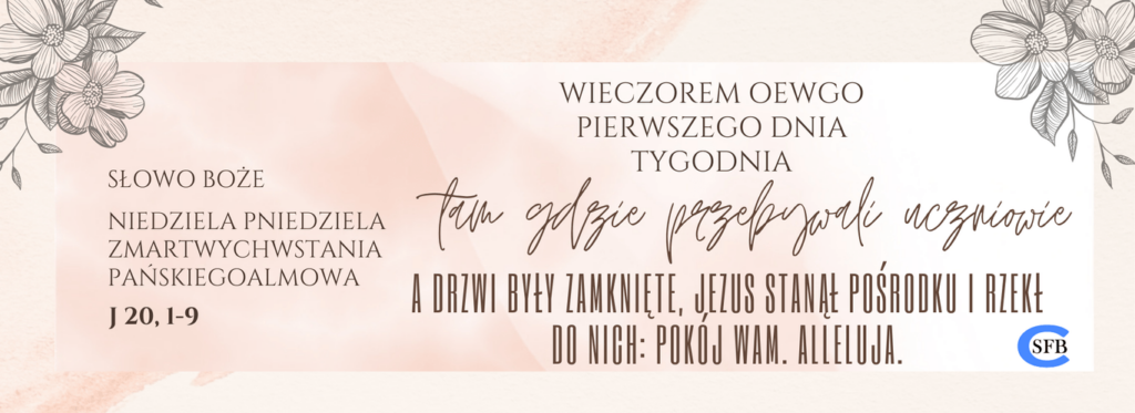 Niedziela Zmartwychwstania Pańskiego Betania Młodym Niedziela zmartwychwstania