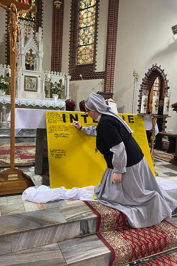 SPOTKANIE SIÓSTR JUNIORYSTEK Juniorat