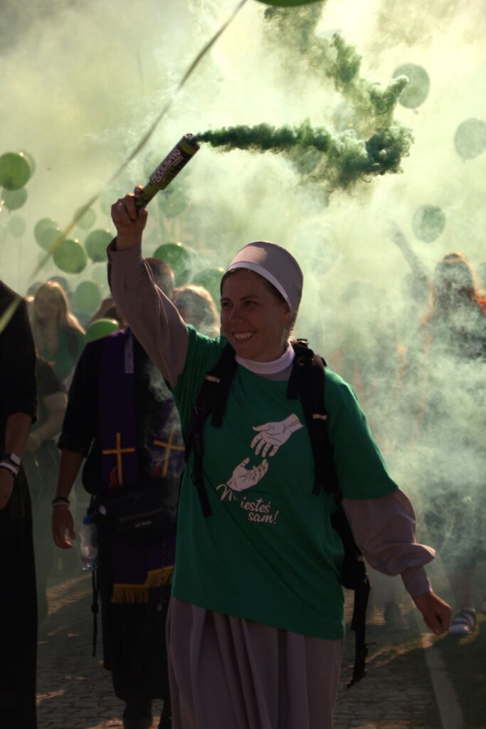 PIELGRZYMKA NA JASNĄ GÓRĘ Apostolstwo Sióstr