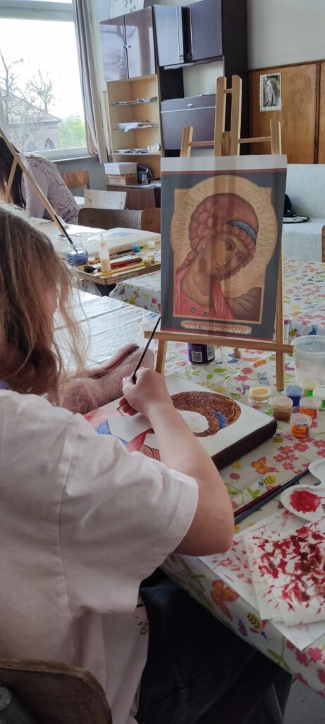 DZIECI PISZĄ IKONY Apostolstwo Sióstr